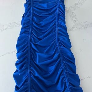 Katie J NYC Royal Blue Dress